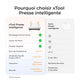 xTool Presse à Chaud Intelligente pour T-shirts, HTV, Sublimation et Transferts DTF