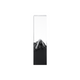 Trophée en Cristal et Marbre Mont enne Enneigée Noir et Blanc (1 pc)