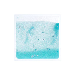 Blue quicksand acrylic fridge magnet 01 medium