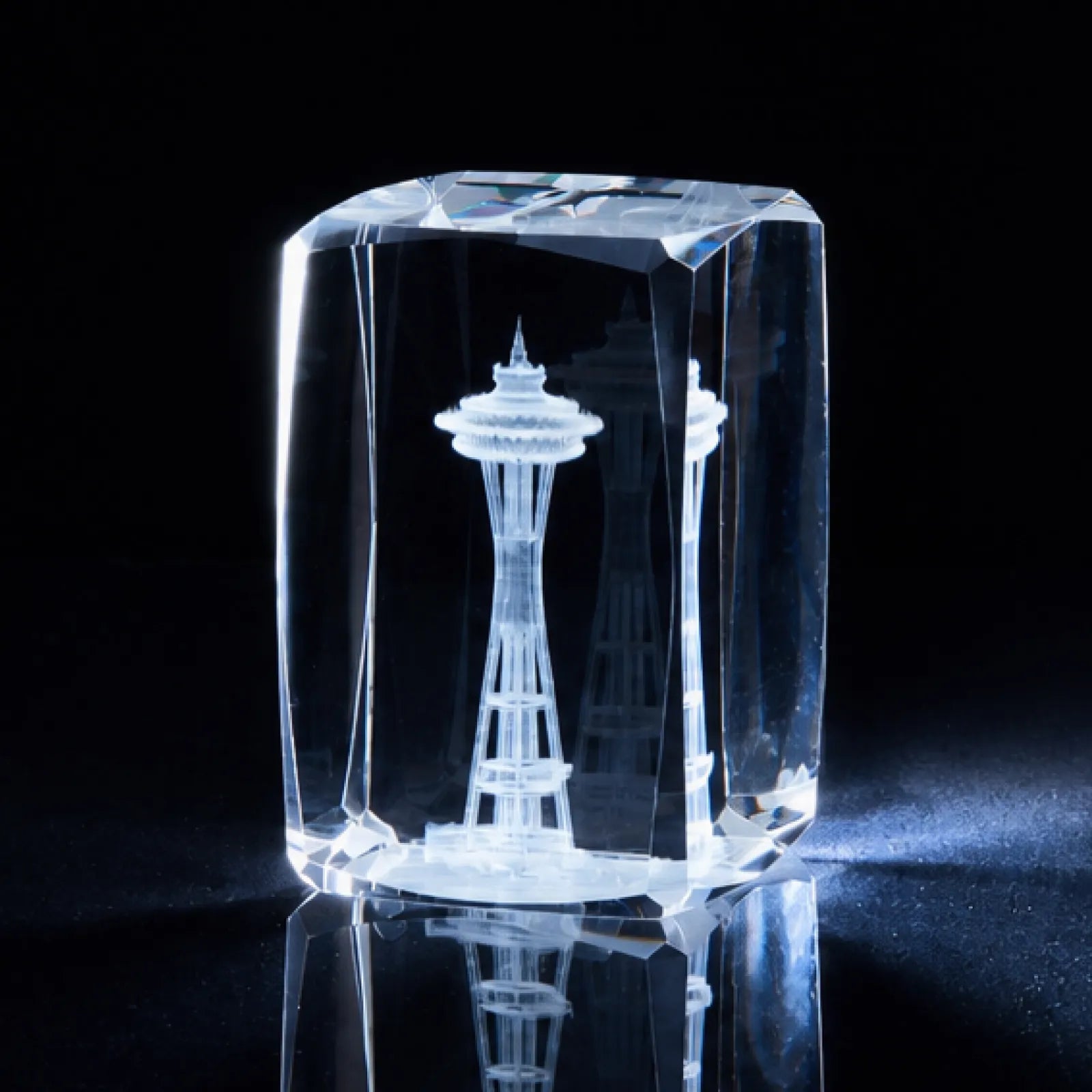 Chamfered rectangular k9 crystal 01