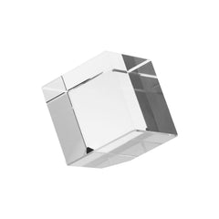 Chamfered rectangular k9 crystal 02 medium