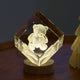 Cristal K9 Rectangulaire Biseauté (1 pc)