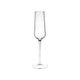 Flûte à champagne en verre (2 pcs)