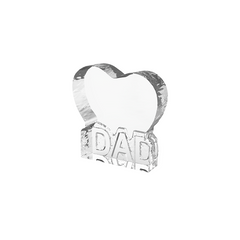 Ice edge heart shaped dad k9 crystal 02 medium