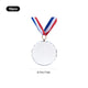 Médaille en cristal K5 (10 pcs)