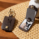 Porte-clés en cuir avec plaque d’aluminium pour sublimation (2 pcs)
