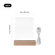 Cadre photo LED en acrylique pour sublimation (2 pcs)