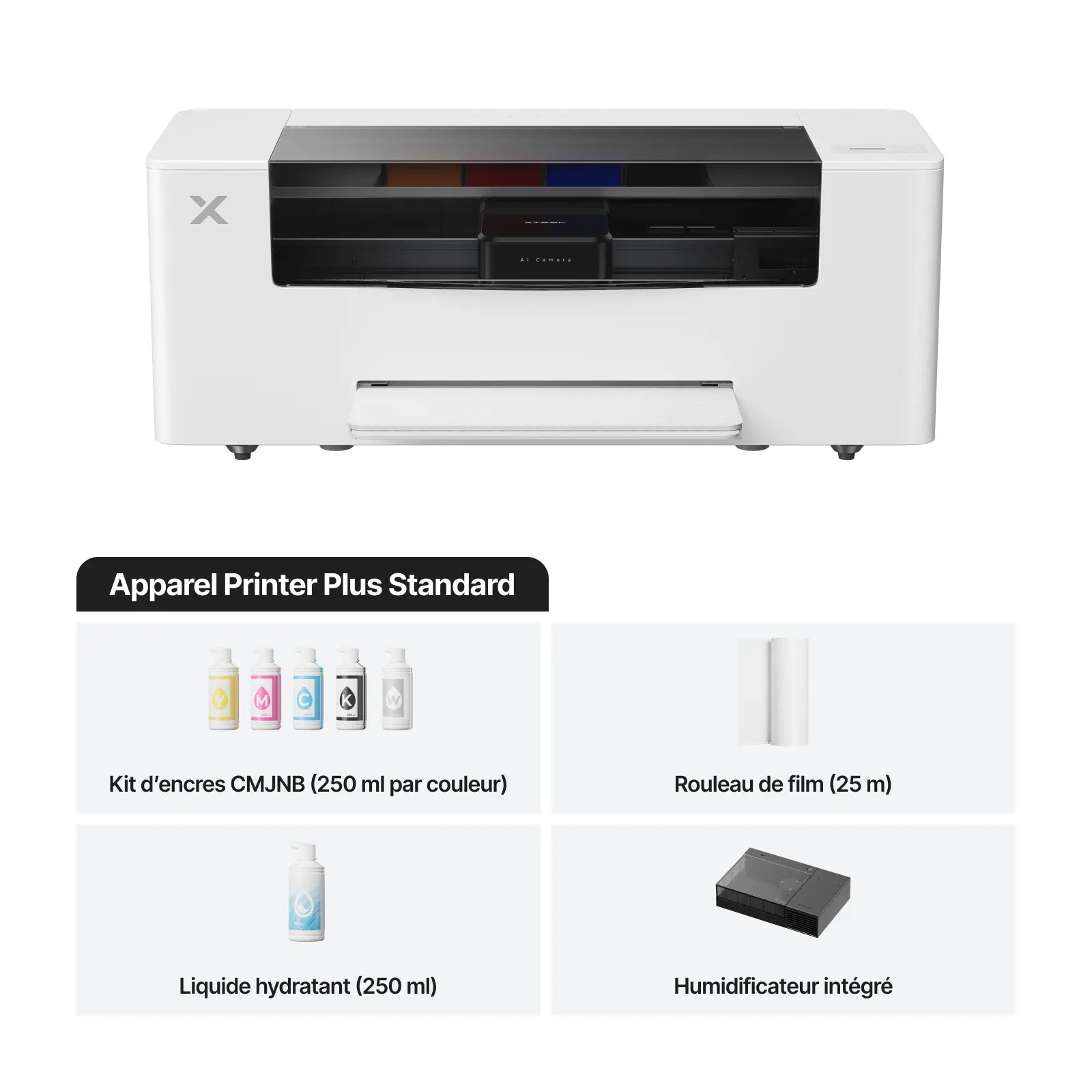 xTool Apparel Printer Plus- Imprimante Textile DTF en un clic