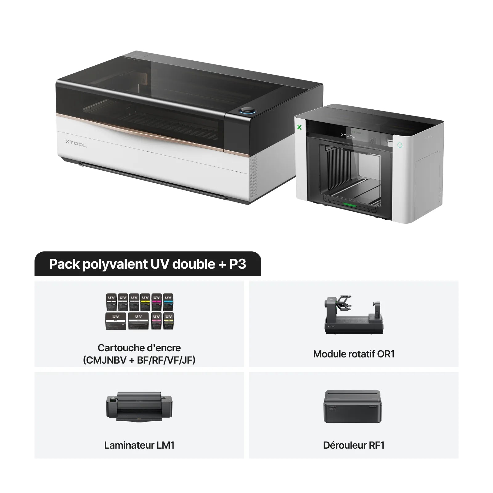 xTool O1 Omni Printer - La première imprimante 4-en-1 au monde