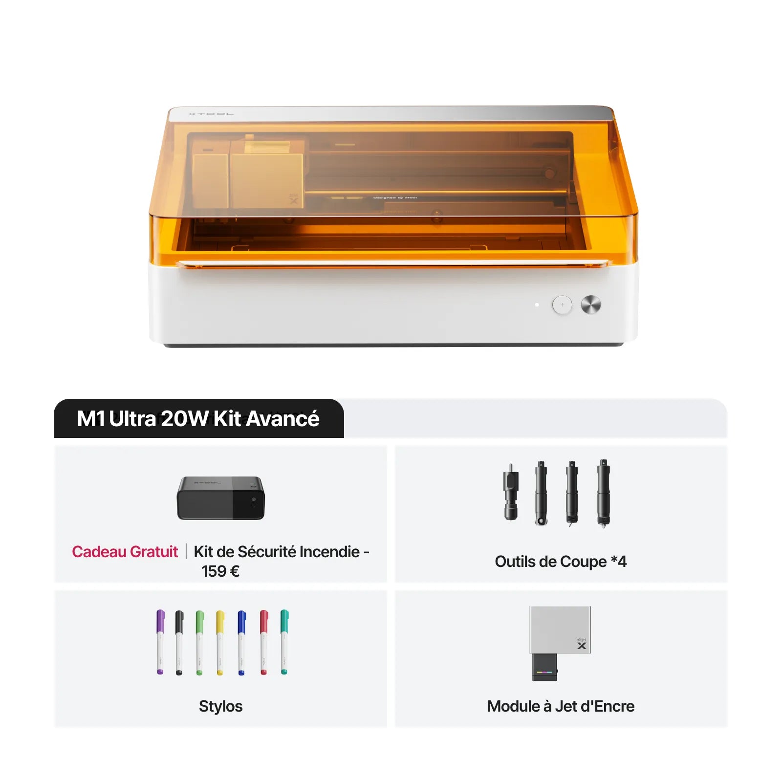 xTool M1 Ultra - La Première Machine d'Artisanat 4-en-1 au Monde