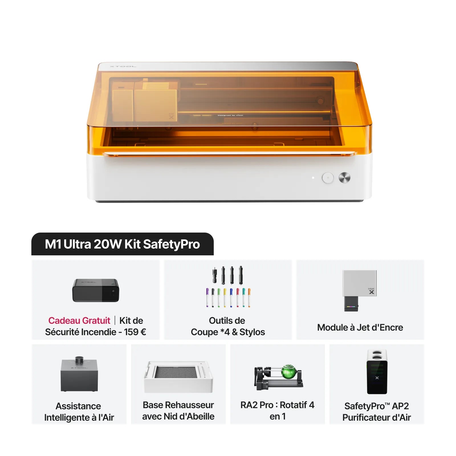 xTool M1 Ultra - La Première Machine d'Artisanat 4-en-1 au Monde