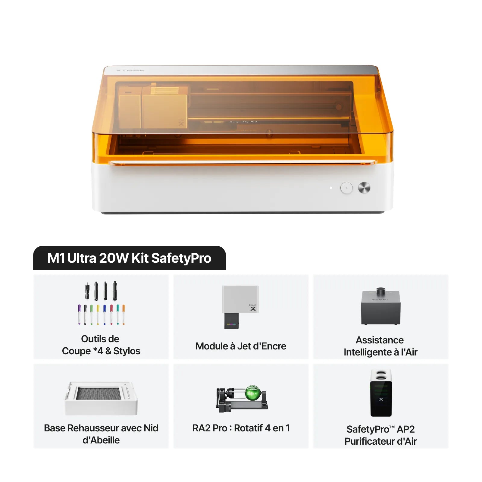 xTool M1 Ultra - La Première Machine d'Artisanat 4-en-1 au Monde