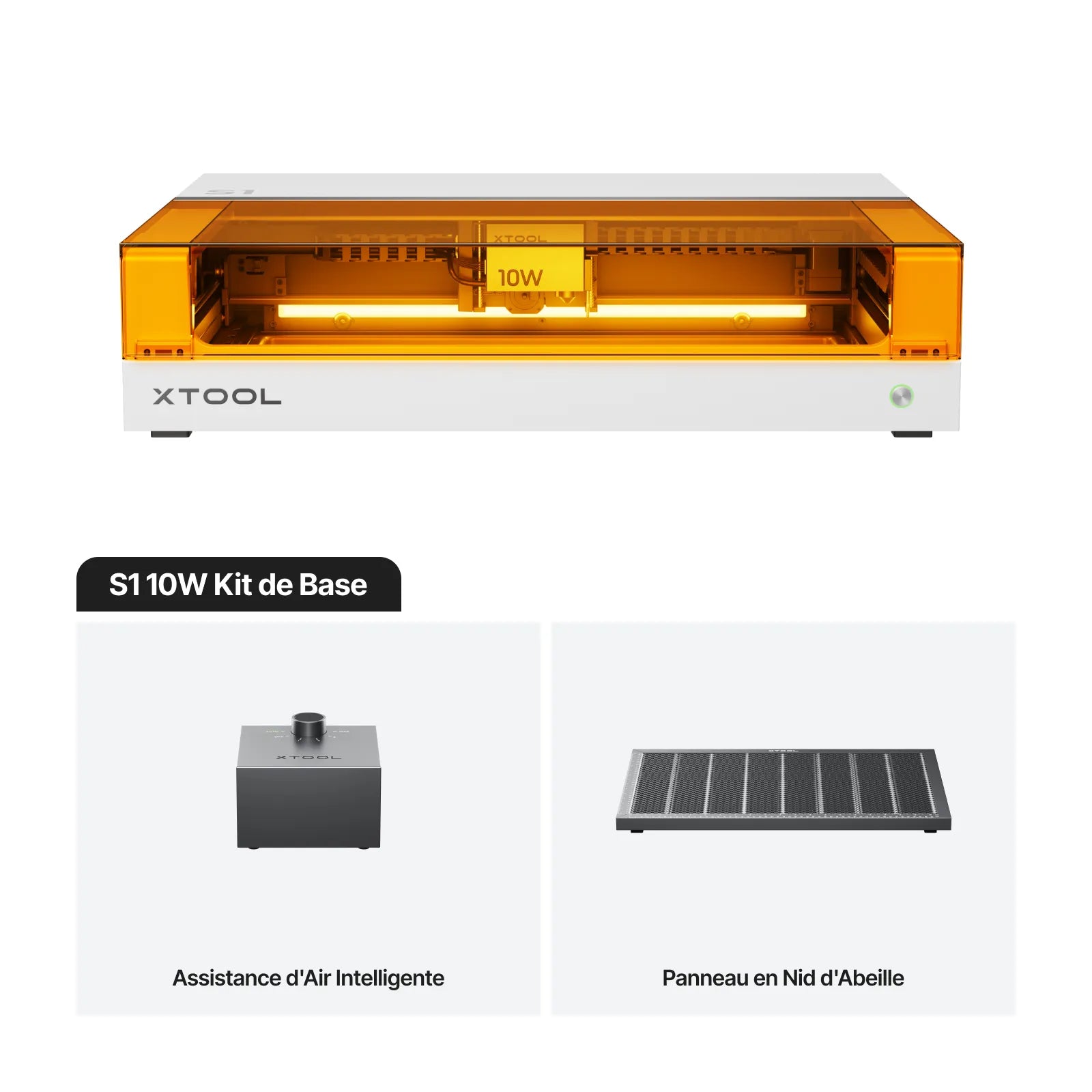 xTool S1 Découpeur Laser à Diode Fermé