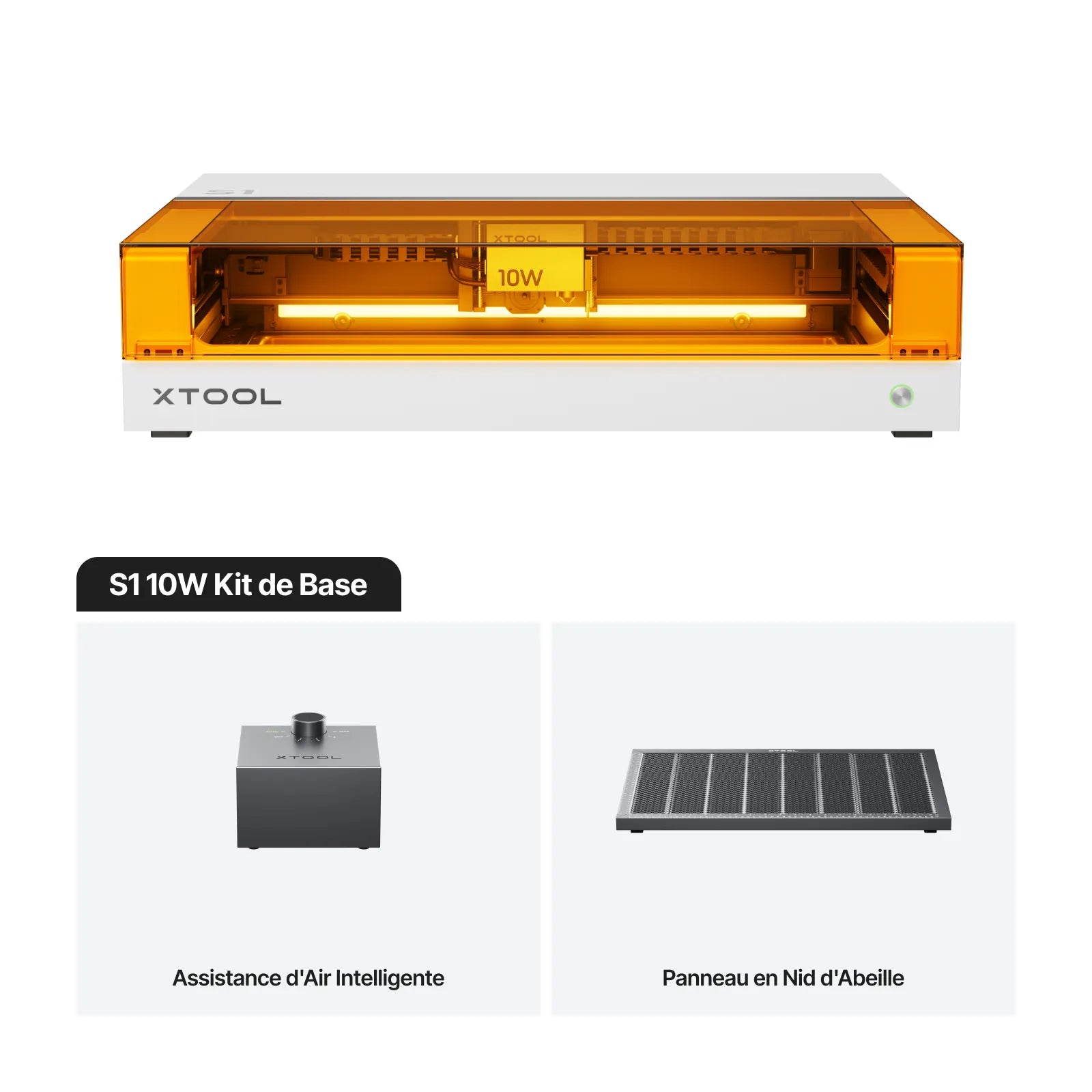 xTool S1 Découpeur Laser à Diode Fermé