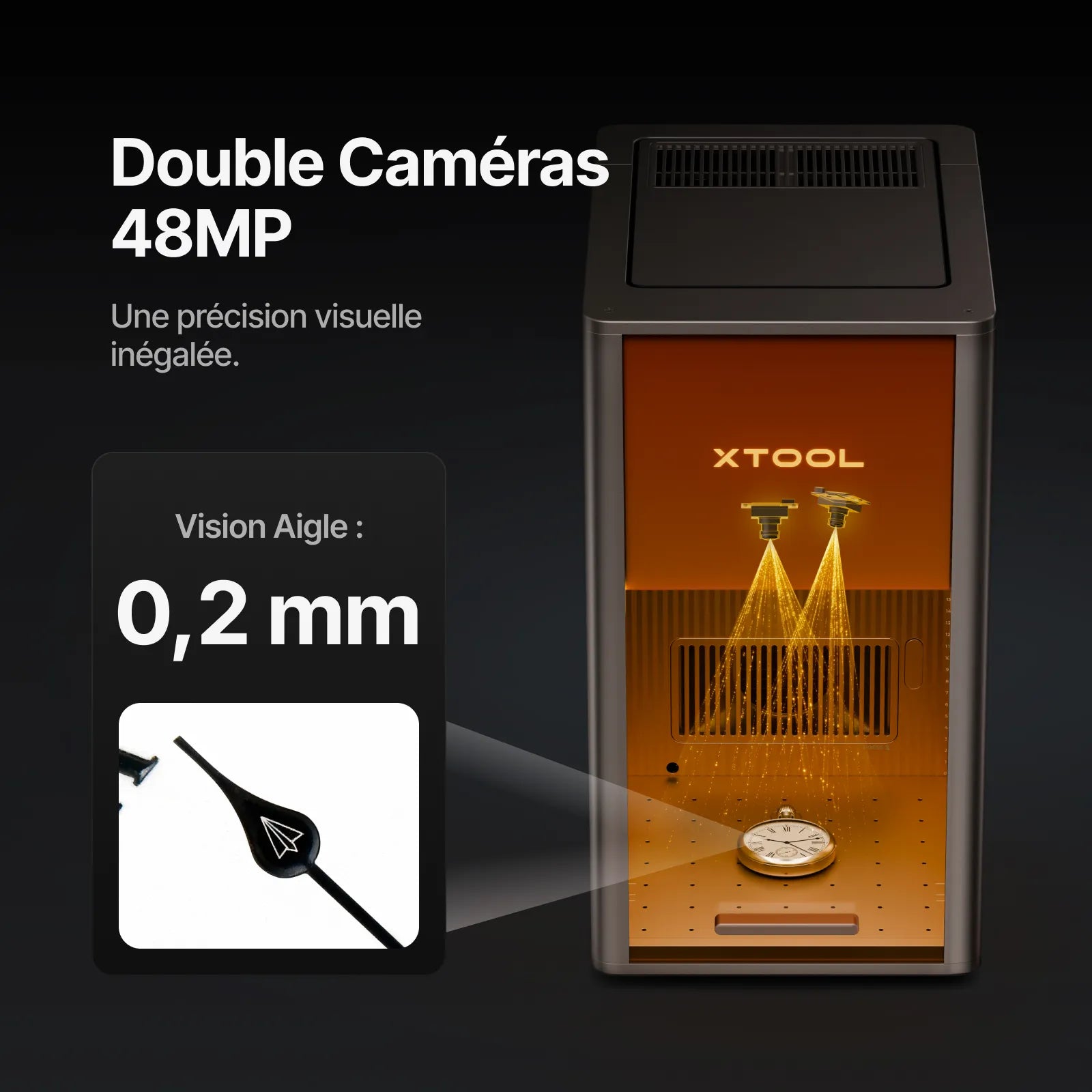 xTool F2 Ultra UV – Graveur Laser Premium à Précision Extrême