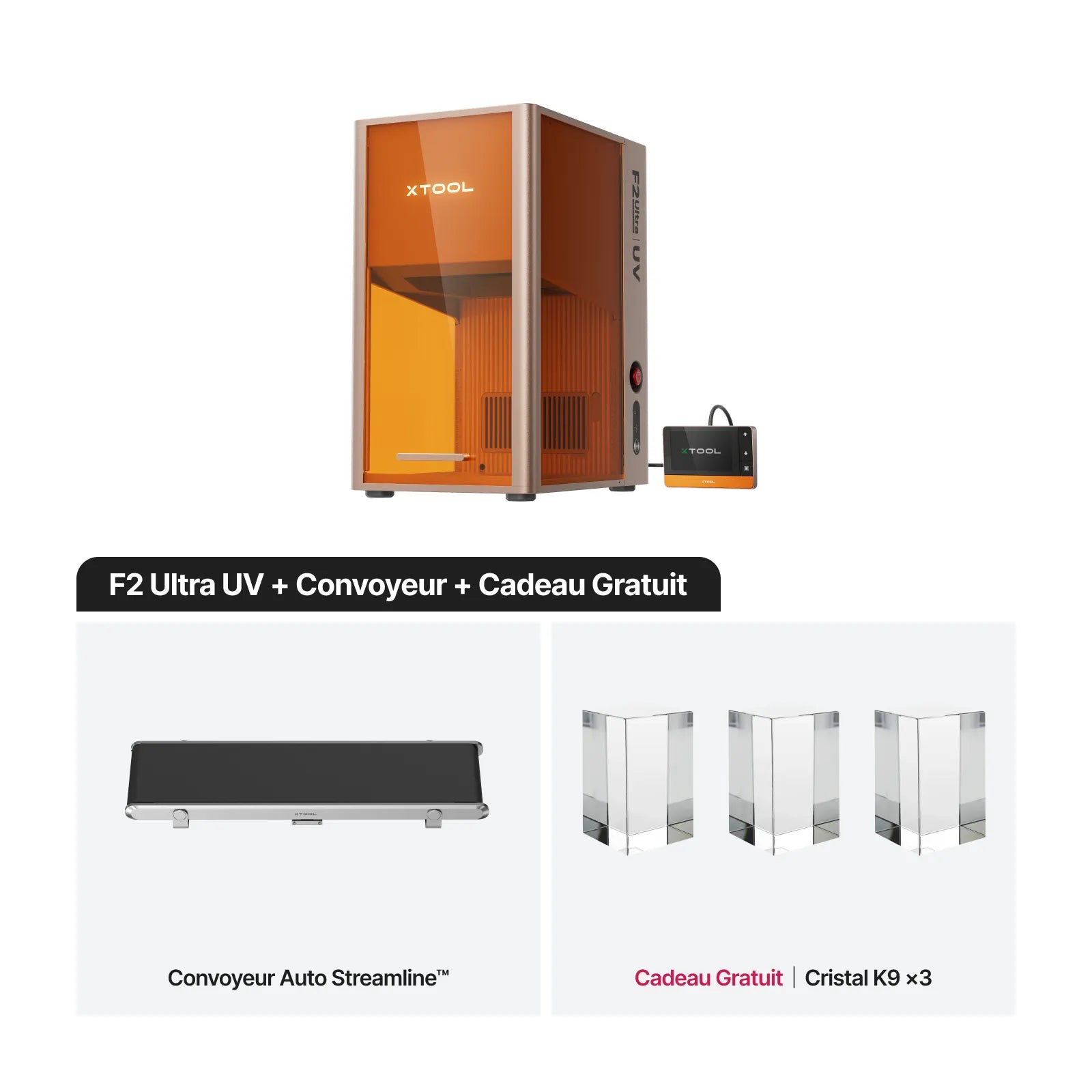 xTool F2 Ultra UV – Graveur Laser Premium à Précision Extrême