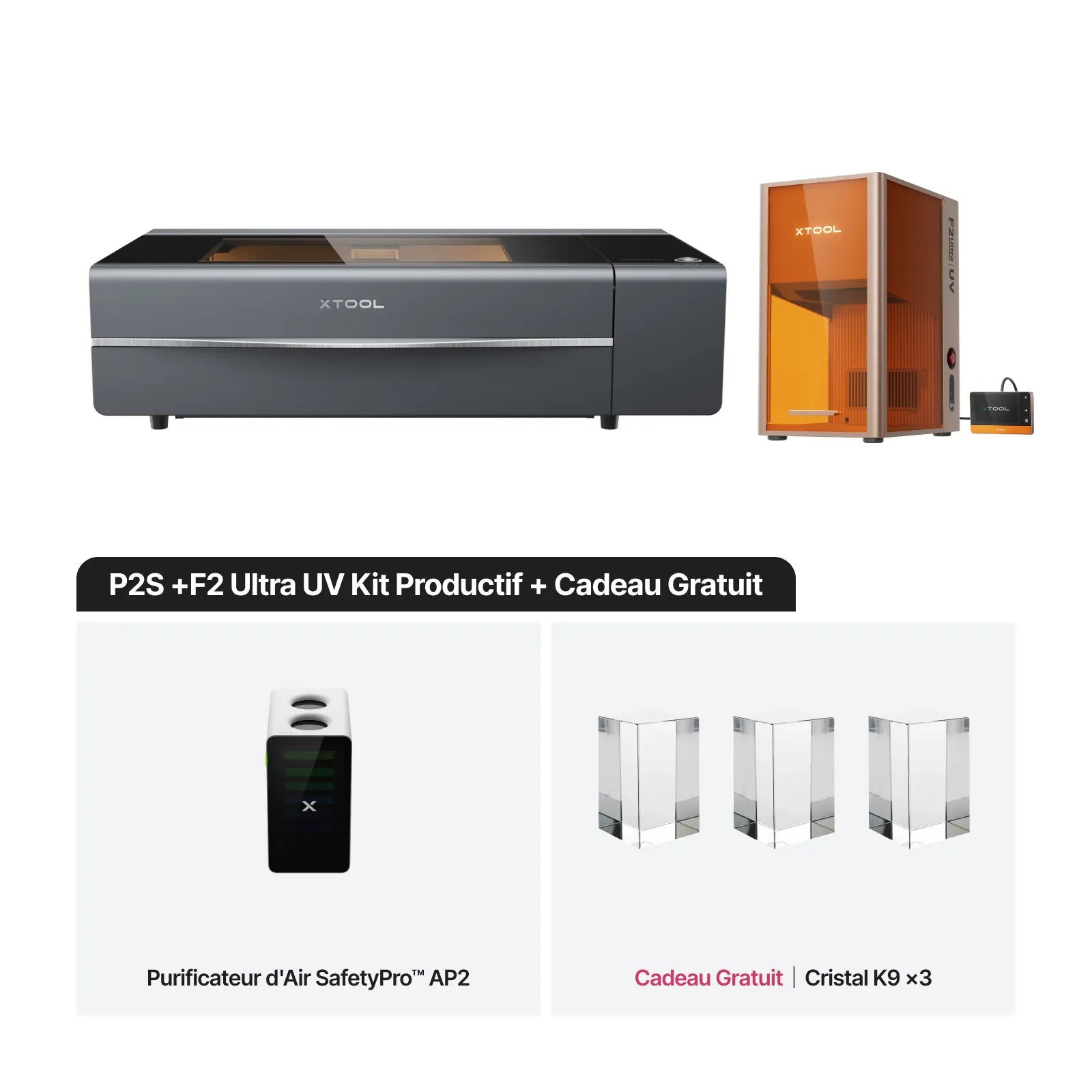 xTool Série P+F Kit Ultime Productif
