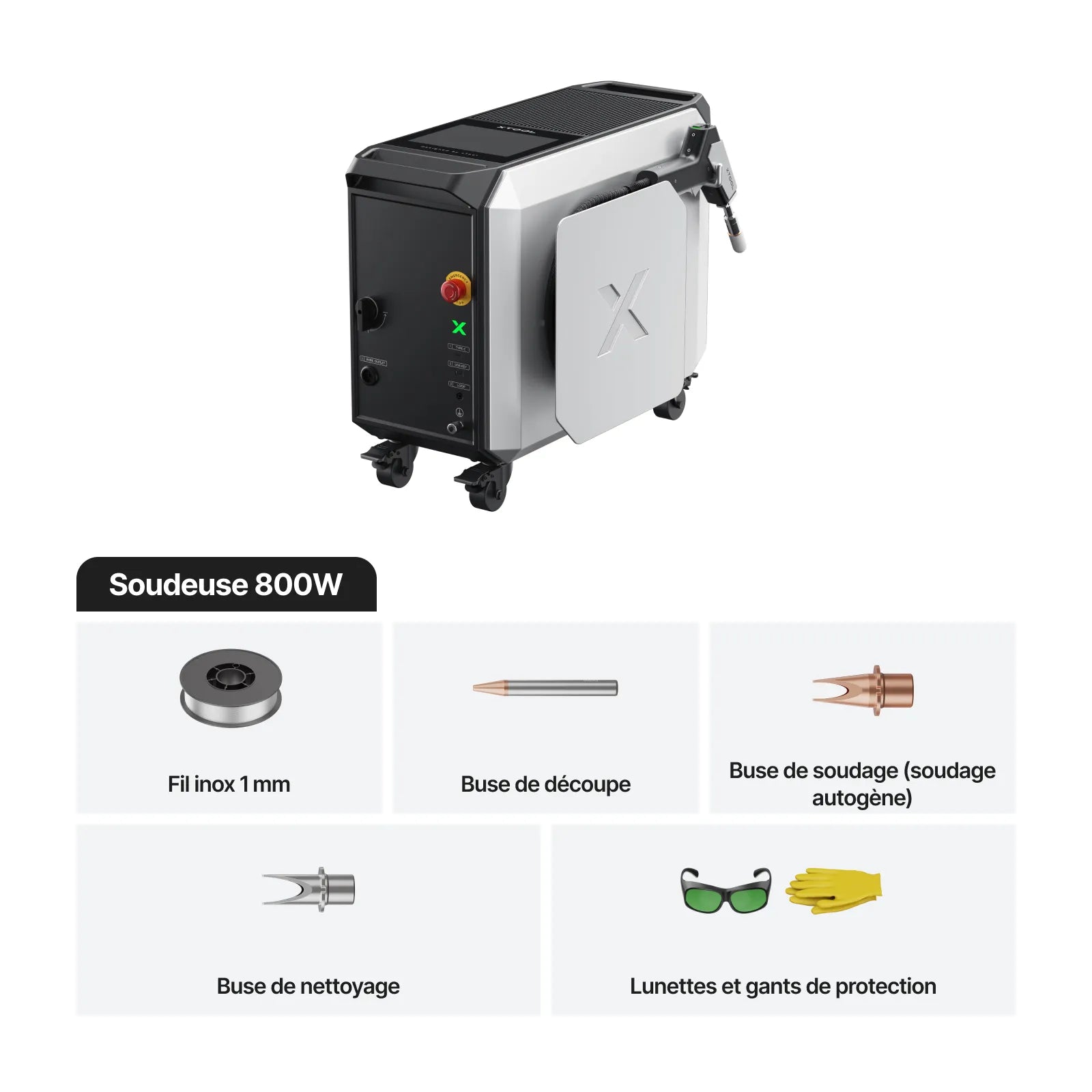xTool MetalFab Machine de Soudage laser et Découpe CNC