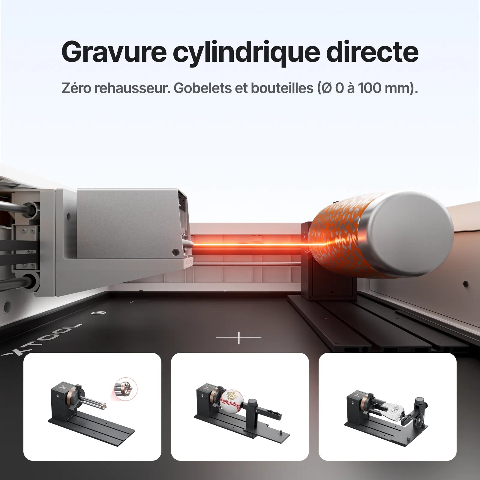 xTool M2 - Graveur Laser Créatif Couleur | Impression CMJN & Laser Diode 10W/20W