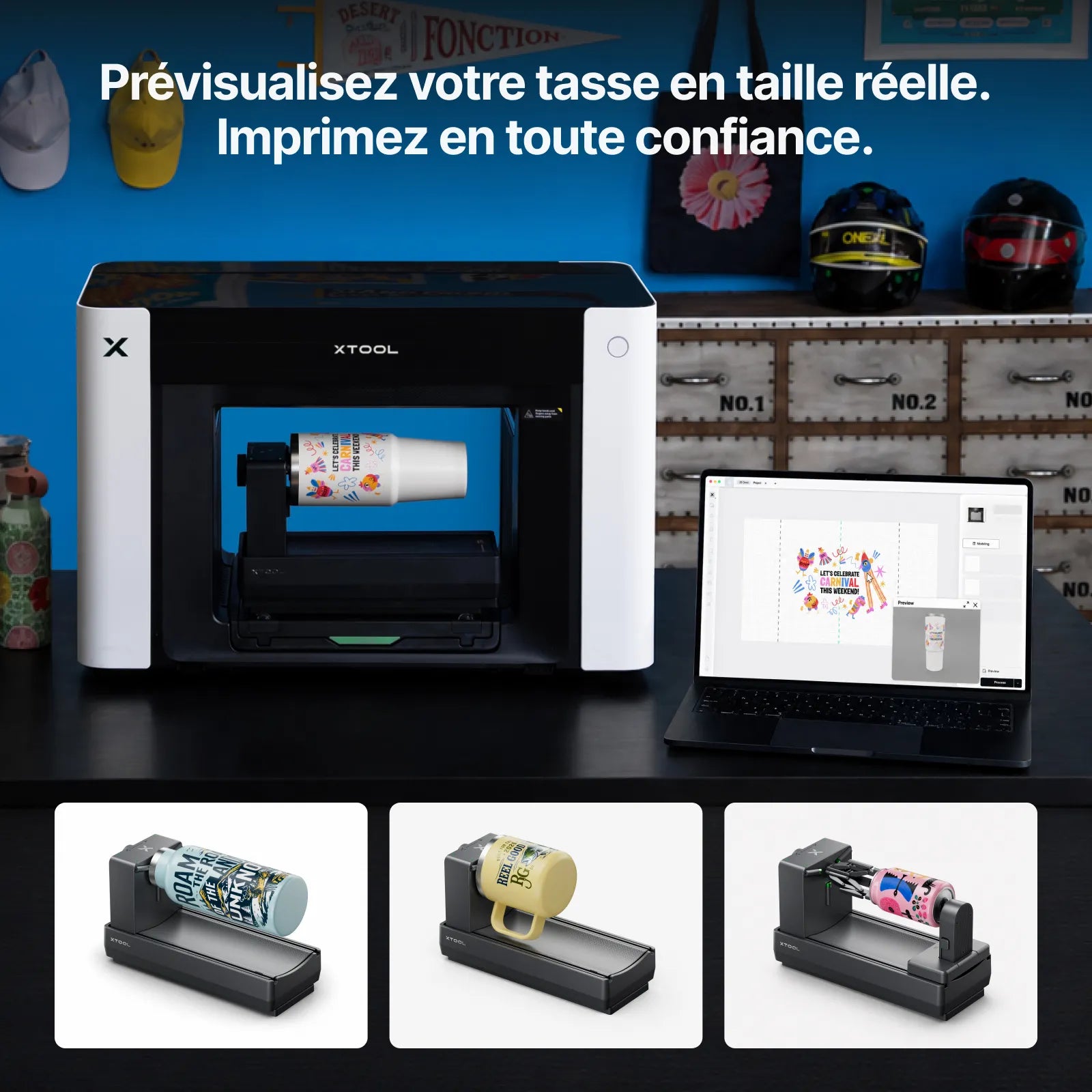 xTool O1 Omni Printer - La première imprimante 4-en-1 au monde