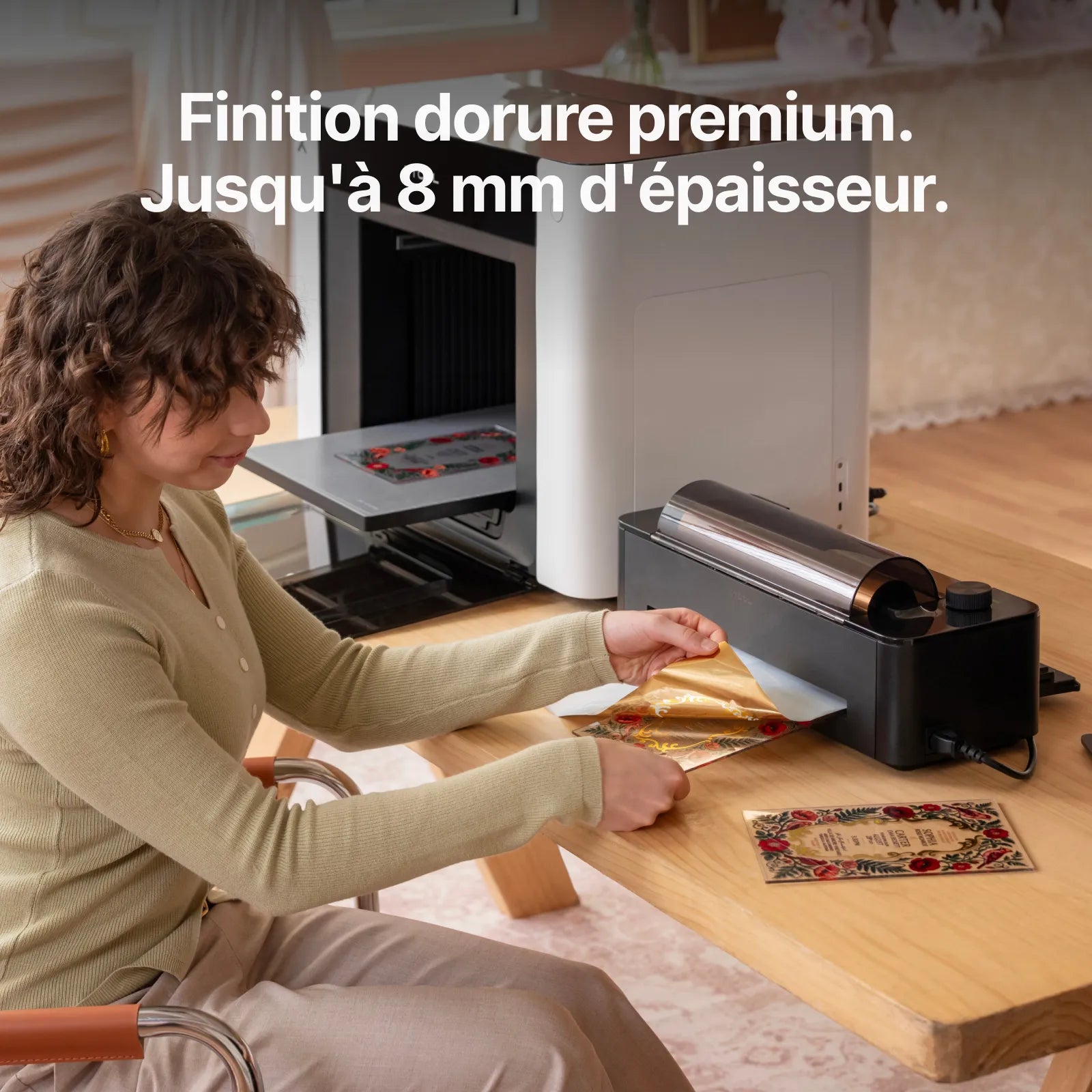 Laminateur LM1 et Dérouleur RF1 pour xTool Omni Printer