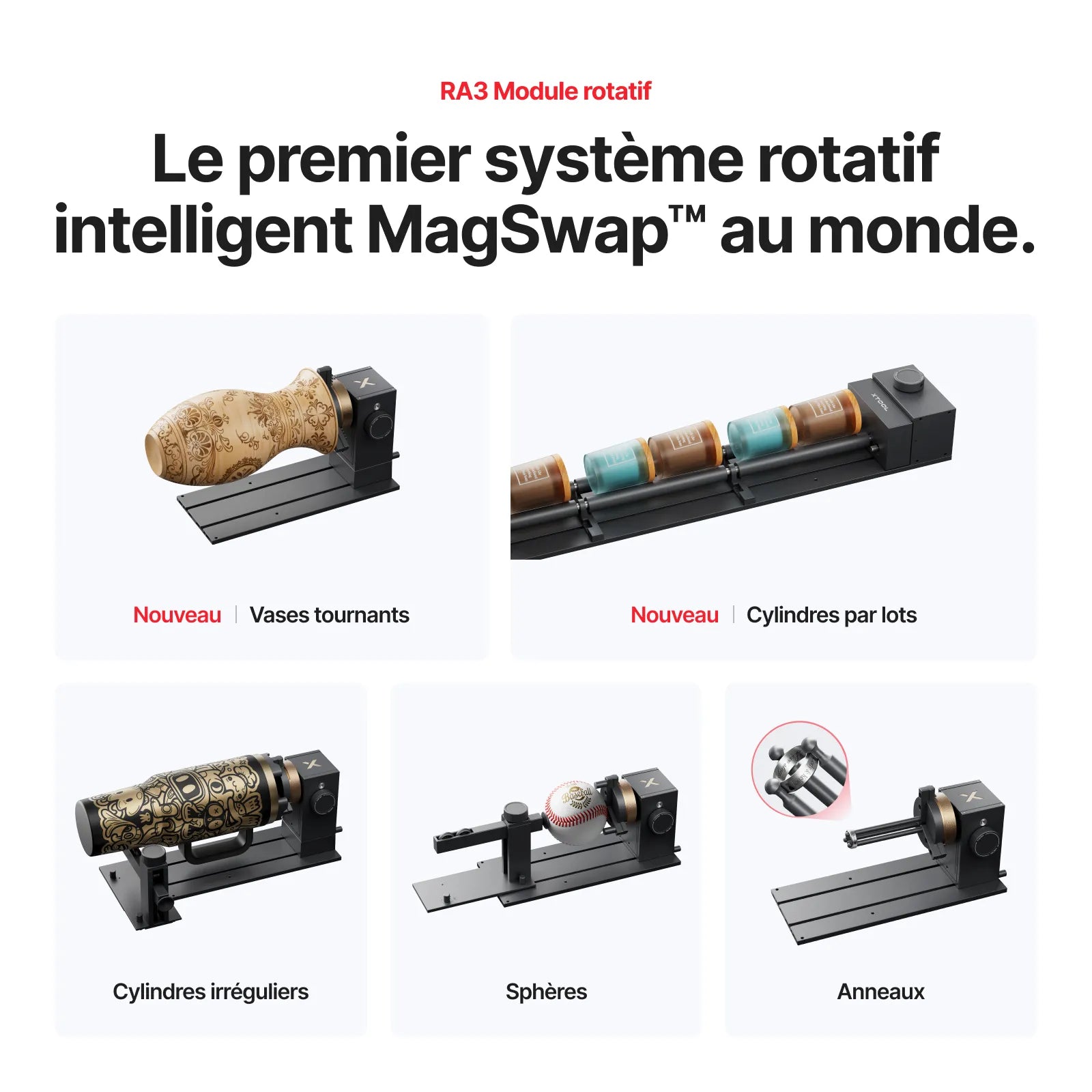 xTool P3 – Découpeur laser CO2 80 W avec Automatisation Intelligente