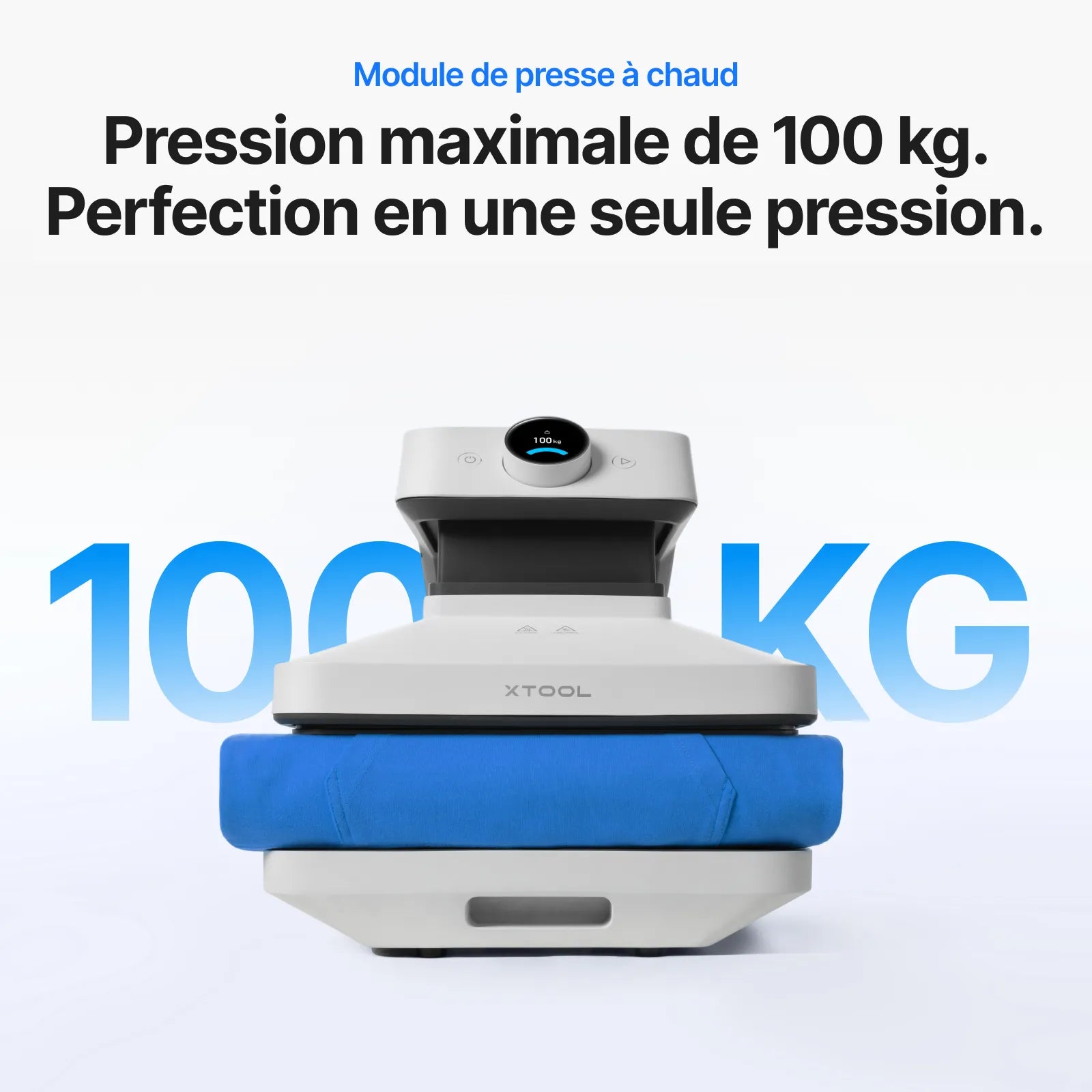 xTool WonderPress - Presse à chaud automatique 3D