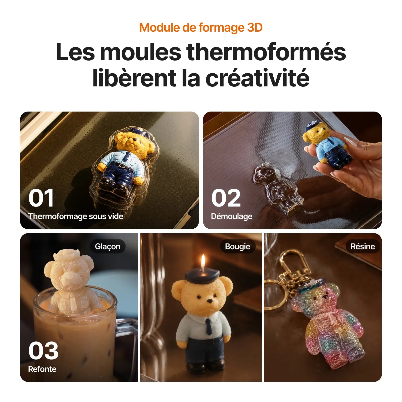 xTool WonderPress - Presse à chaud automatique 3D