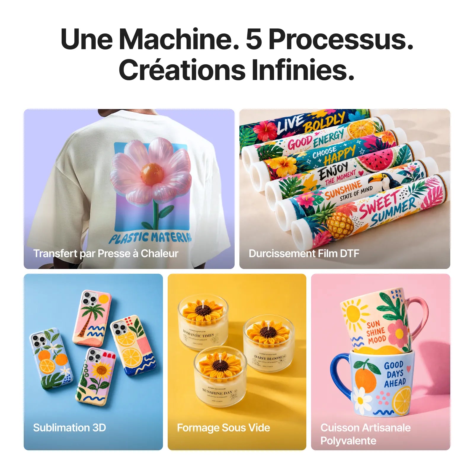 xTool WonderPress - Presse à chaud automatique 3D