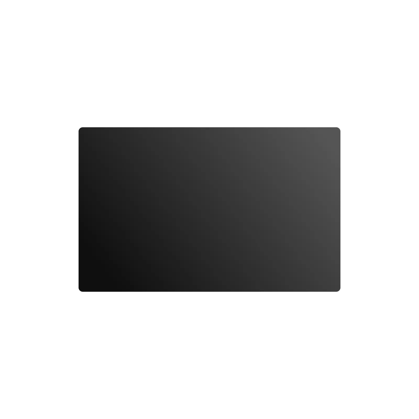 0,8mm Cartes de visite en aluminium noir (15 pcs)