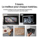 xTool X1 - Machine de Découpe et Gravure Laser Tout-en-un