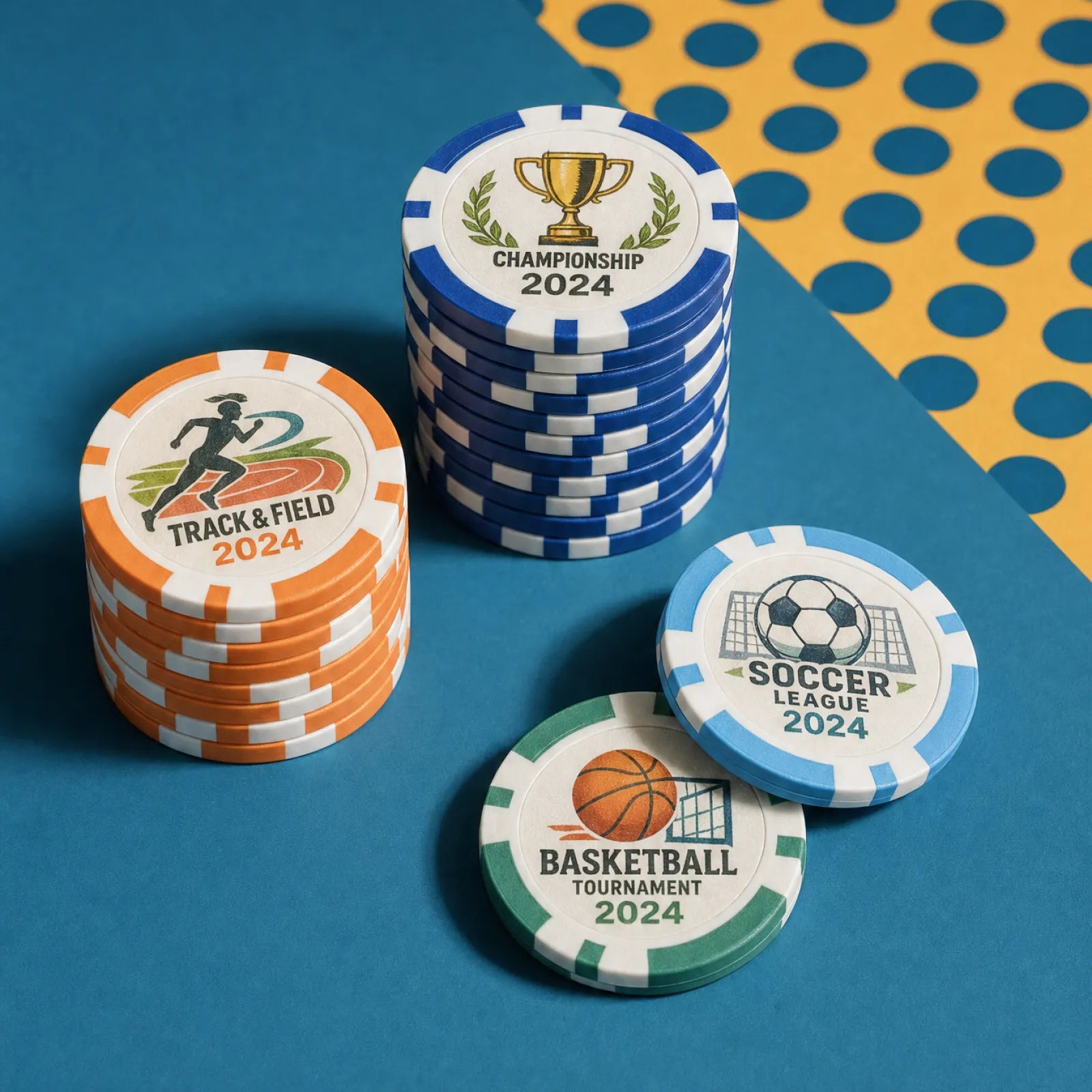Plastic poker chip 35pcs 03