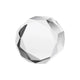 Cristal K9 rond festonné