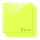 3mm Plaque acrylique plexiglas translucide brillante (3 pcs)