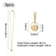 Collier rotatif en acier inoxydable (3 pcs)