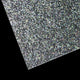 Feuille acrylique transparente Plexiglass avec paillettes en forme de cœurs et d'étoiles 3 mm (3 pièces)