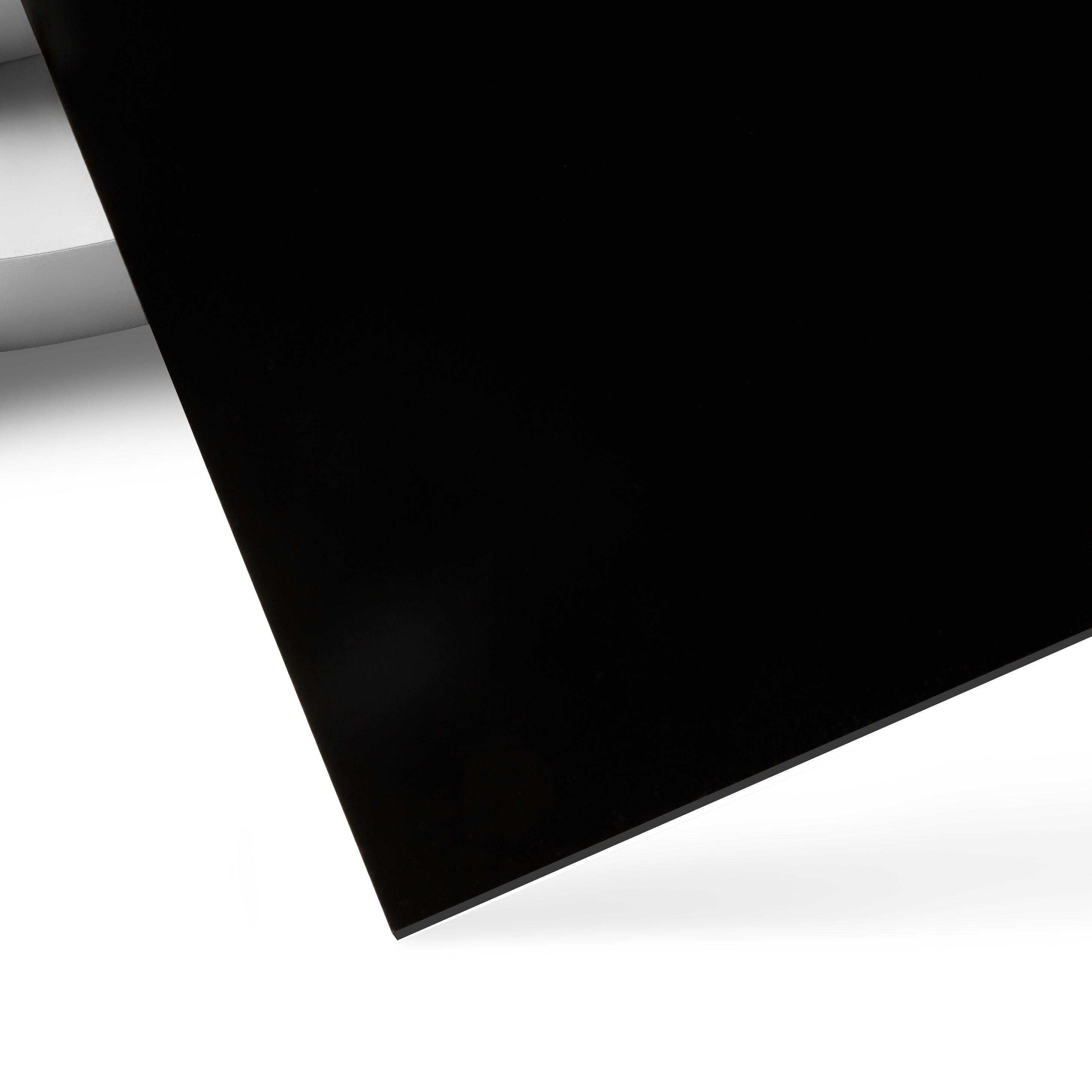 Acrylique Noir Opaque Brillant 3mm (3pcs) - xTool France Store