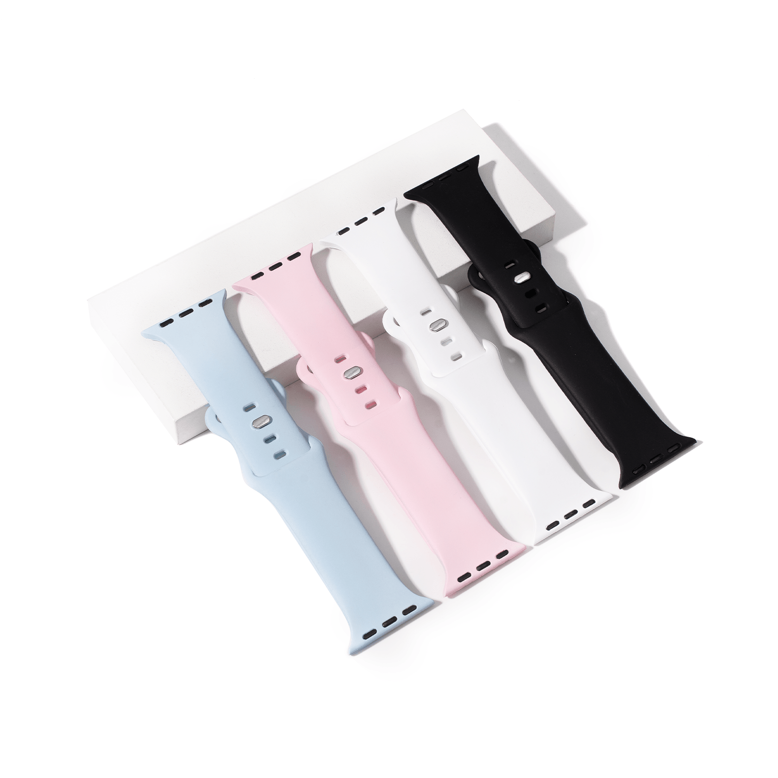 Bracelets Apple Watch en silicone avec remplissage arc-en-ciel laserable (neo) - xTool France Store