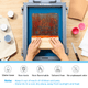 Kit d'encre de sérigraphie de couleurs phosphorescentes(6 couleurs) - xTool France Store