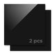 Feuille d'acrylique brillante noire de 5 mm (2 pièces) - xTool France Store