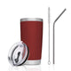 Kit gobelet en acier inoxydable rouge brique (20oz) - xTool France Store