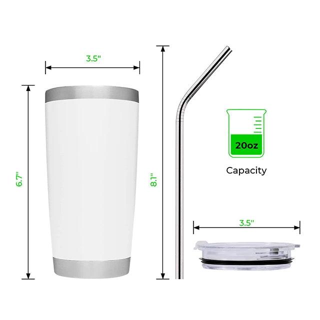 20oz Stainless Steel Coffee Tumbler for Laser Engraving - xTool France Store