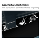 Gravure laser sur feuille plastique bicolore 1,27 mm (5 pièces) - xTool France Store