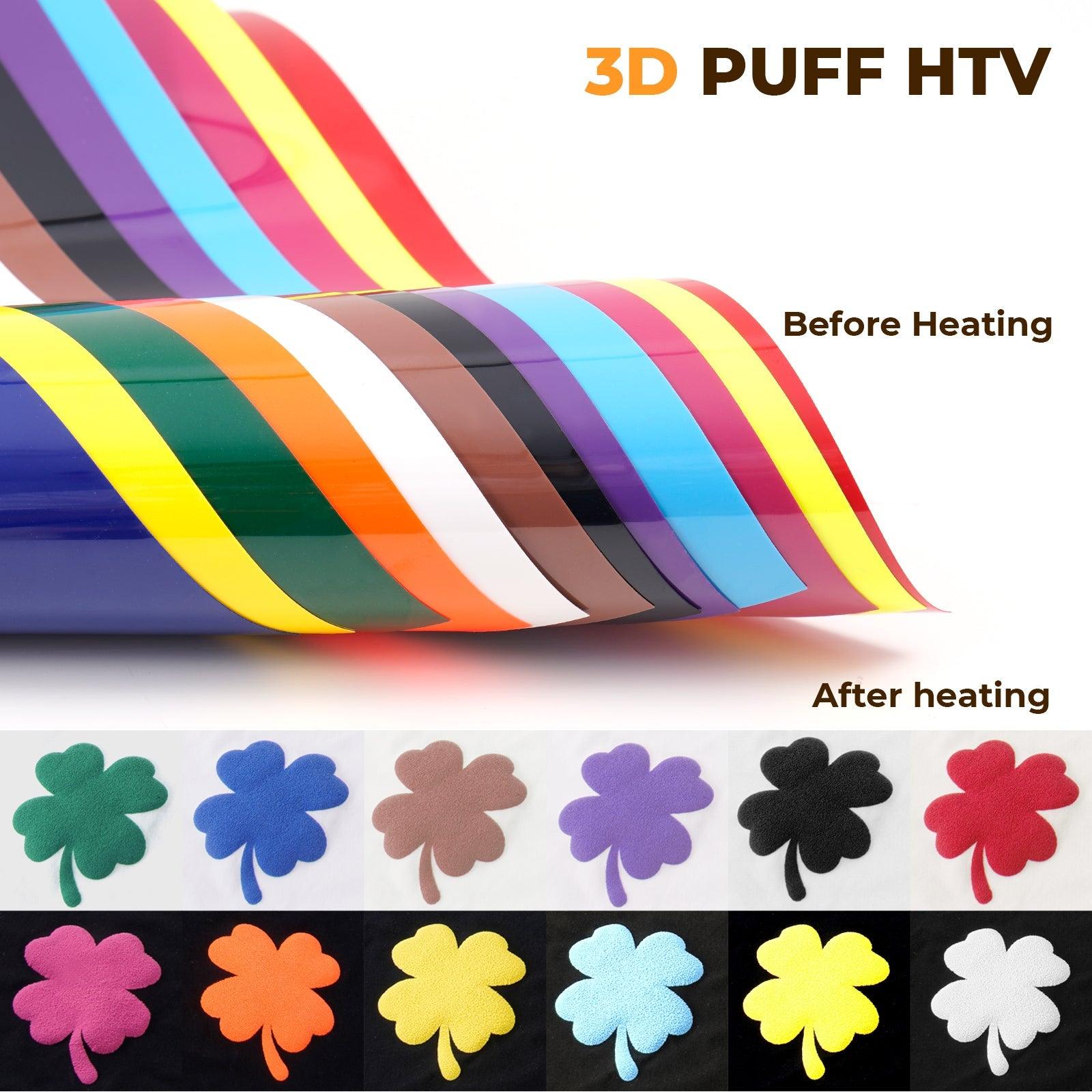 Transfert de chaleur en vinyle Puff 3D - xTool France Store